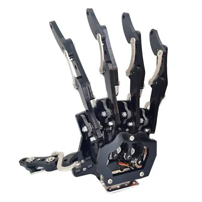 Robot Mechanical Claw Clamper Gripper Left Hand Arm With Servos DIY Assembled • $130.88