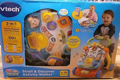 VTech Stroll And Discover Activity Walker Excellent Condition Baby & Toddler • $18