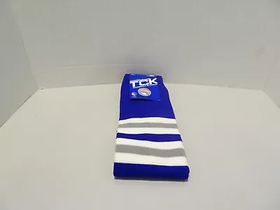TCK Baseball Softball Stirrups Socks Purple White Gray 300 Large One Pair NEW • $11.99