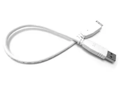 Usb White Cable Lead Cord For Lacie Rugged Triple 301984 1tb External Hard Drive • £4.24