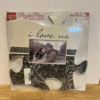 SEALED NEW P. Graham Dunn Puzzle Piece Wall Decor Frame “i Love Us” 12X12” • $25