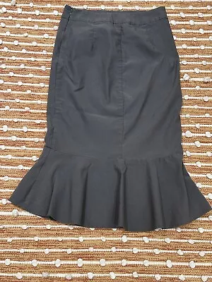 NWT Kate Kasim Mermaid Skirt Charcoal Grey Medium • $19.99