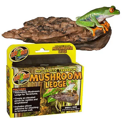 Zoo Med Mushroom Ledge - Small - Reptile Basking Area - Ta-50 • $14.95