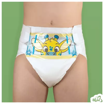 *2 PC* ABU PeekABU Adult Diaper Nappy Sampler NOW AVAILABLE IN X-LARGE PLUS!!!! • $16.95