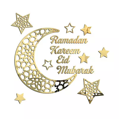 Eid Mubarak Wall Stickers Ramadan Decoration For Home Islamic Muslim Party Deco • $15.69