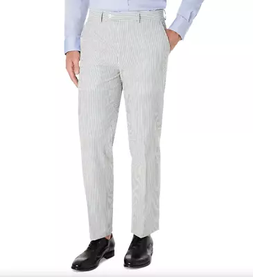 Lauren Ralph Lauren Men's Seersucker Cotton Pants Blue 42x30 • $29.23