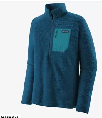 PATAGONIA R1 Air Zip-Neck Fleece Pullover - Men's Large - New W/ Tags • $79