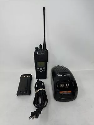 Motorola XTS2500 700-800 MHz P25 Digital Radio H46UCF9PW6BN W/Charger & Battery • $129.95