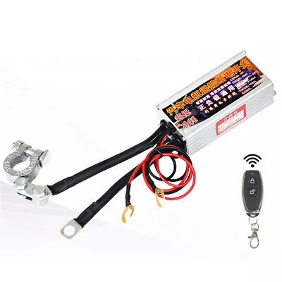 Wireless Remote Control Car Battery Isolator Switch Disconnect Power Master Kill • $24.59