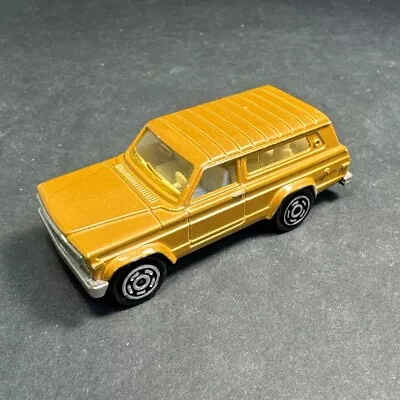 MAJORETTE Jeep 4x4 Cherokee Golden N236 1/64 Made In France Diecast Model Car • $19.13