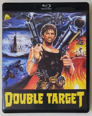 DOUBLE TARGET (1987) Blu-Ray Bruno Mattei Miles O'Keefe Donald Pleasence Italian • $14.99