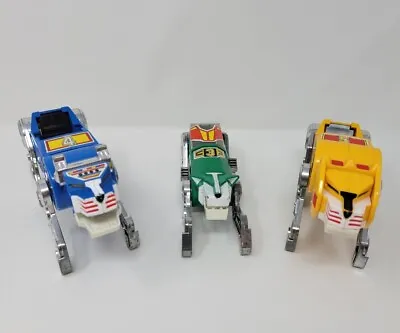 Vintage Voltron Lion  Lot Of 3  (Blue Yellow Green) Panosh Place 1984 Lions • $49.99