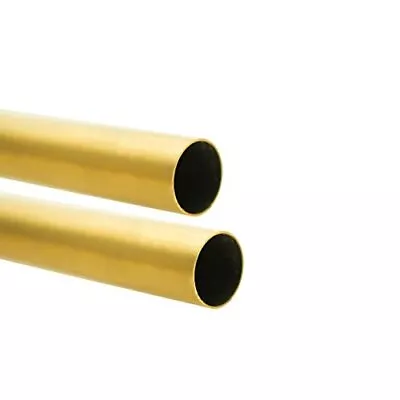 3/8 9.5mm Od Brass Tube 0.25mm Wall — 250mm Length — 2pcs H62 Brass Tubing Sea • $15.81