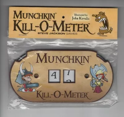 Munchkin Kill-O-Meter 2 Cards Steve Jackson Games BRAND NEW SEALED FREE SHIPPING • $19.99