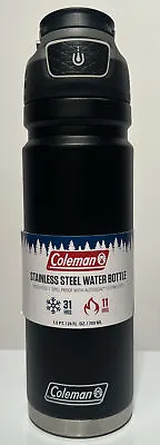 Coleman 24 Oz. Free Flow Autoseal Insulated Stainless Steel Water Bottle • $27.95