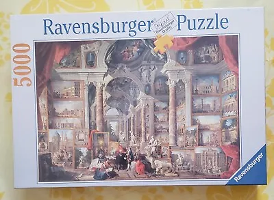  5000 Pc Jigsaw Puzzle - Views Of Modern Rome- Ravensburger- New Sealed - 1999   • $89.99