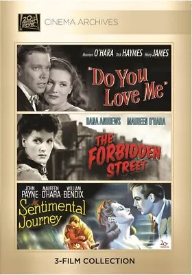 (Maureen O' Hara Set) Do You Love Me; Forbidden Street; Sentimental Journe (DVD) • $47.75