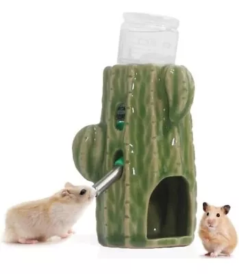 Hamster Water Bottle For Glass Tank  2-In-1 Adjustable Hamster Water Bottle... • £18.99