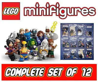 LEGO 71039 Marvel Minifigures Series 2 Complete Set Of 12 Free Express Post • $74.95