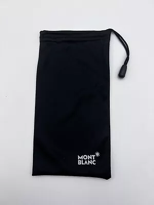 Brand New Authentic Microfiber Mont Blank Glasses / Sunglasses Pouch Case Black • $10