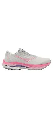 Mizuno Wave Inspire 19 Grey Pink Women Road Running Shoes J1GD2346 Sz 8 EU 38.5 • $72.99