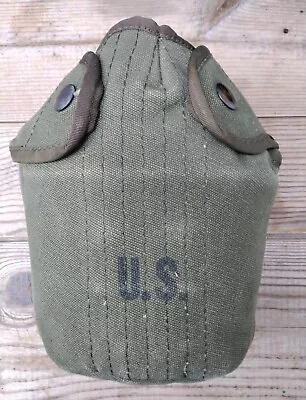 Authentic Vietnam 1969 Dated M1956 M56 Canteen Cover Belt Pouch Canvas Alice • $29.98