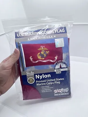 Betsy Flags U.S Marine Corps USMC 100% Nylon Printed 3x5 Flag 2019 • $21.80