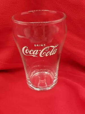 Vintage COCA COLA  6 Oz. 4 In. Soda Fountain Glass • $8.50