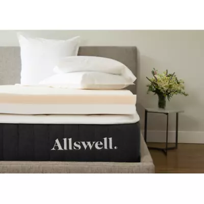 Allswell 574160995 4  Memory Foam Mattress Topper Infused With Copper Gel Twin • $82