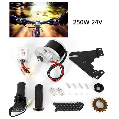 24v 250w Electric Bicycle Motor Kit E-bike Conversion Kit Simple Diy Ebike New • $73