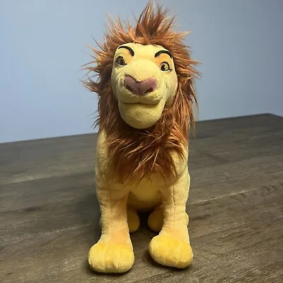 Disney Lion King Mufasa 14” Plush Stuffed Animals Simba’s Dad • $27.99