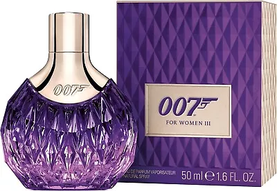 James Bond 007 For Women III Fragrance 1.6 Oz Eau De Parfum Spray NEW IN BOX • $19.95