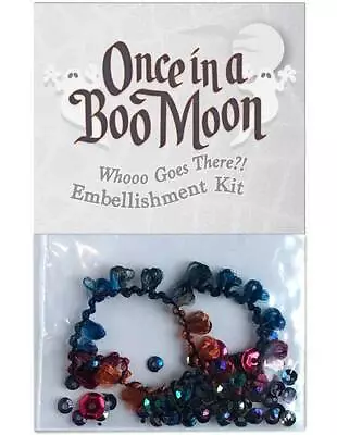 Once In A Boo Moon -  Mckenna Ryan - Quilt Embellishment Kit Whoooo Goes There? • $8