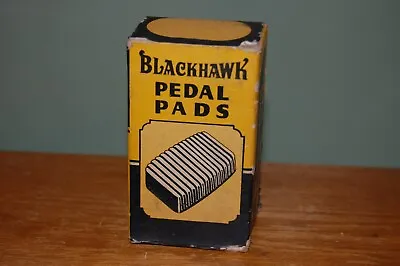 Vntg Auto Blackhawk Pedal Pads In Box Unused Pontiac 1935-46 Collectible Display • $11.99