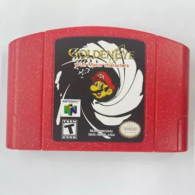 GoldenEye With Mario Characters Video Game Cartridge For Nintendo N64 Console • $16.34