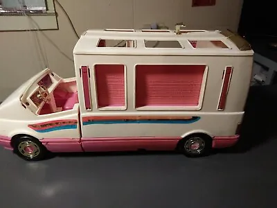 $29.99 • Buy 1988 Mattel Vintage Rare White Barbie Camper Rv Van As Is Great For Parts