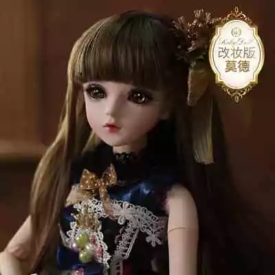 1/3 Ball Jointed Girl 60cm BJD Doll FULL SET Handmade Gift Beautiful Female Toy • $139.69