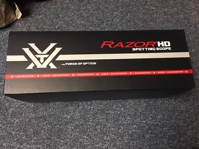 $1149.99 • Buy Vortex Razor HD 20-60 X 85 Spotting Scope Angled Body - Brand New In Box