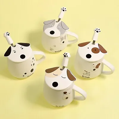 £8.99 • Buy G Decor Dog Ceramic Coffee Tea Mug With Matching Lid