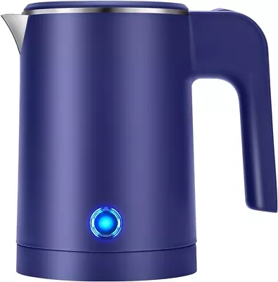 0.6l Small Portable Electric Kettle Mini Stainless Steel Travel Kettle Portable  • $27.97