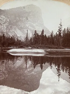 Antique Yosemite California CA Mirror Lake And Mountains Stereoview SV Photo • $14.95
