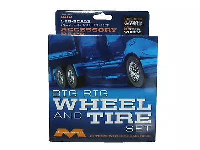 Moebius Big Rig Wheel And Tire Set For Model Kit 1010 • $22.99