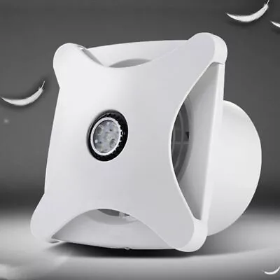 28W Bathroom Ceiling Ventilation Fan With LED Light Air Vent Exhaust Bath Toilet • $58