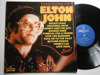 £4.99 • Buy ELTON JOHN: Live 17-11-70 (Pickwick)  1977  LP