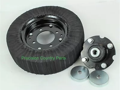 15  Tail Wheel  4 Bolt Heavy Duty Cast Iron Hub 3/4  Axle W/bushing / Bearings • $112.25