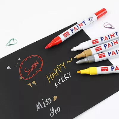 Stationary Permanent Paint Metal Painting Supplie Marker Pen Colorful Magic US . • $2.20