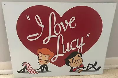 I Love Lucy 16  X 12 1/2  Tin Sign • $18.99