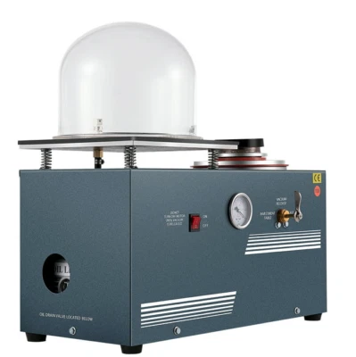 $625.95 • Buy VEVOR 2L Jewelry Vacuum Investing Casting Machine 1/2 HP HH-CM01 Lost Wax Cast