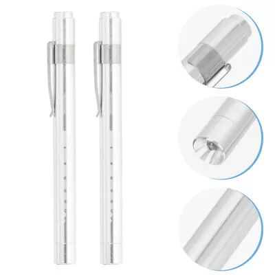 2Pcs Medical Eye Pen Light Diagnostic Inspection Beam Led • $10.73