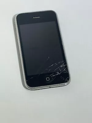 Apple IPhone 4 | Black 16GB | AT3G A1241 | Works | Broken Screen | FREE SHIPPING • $22